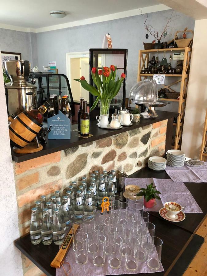 Drehna Alte Schule Cafe Und Pension מראה חיצוני תמונה